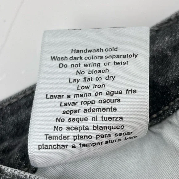 Judy Blue Jeans Size 31 Gray Denim High Waist Tummy Control Released Hem - Picture 15 of 16